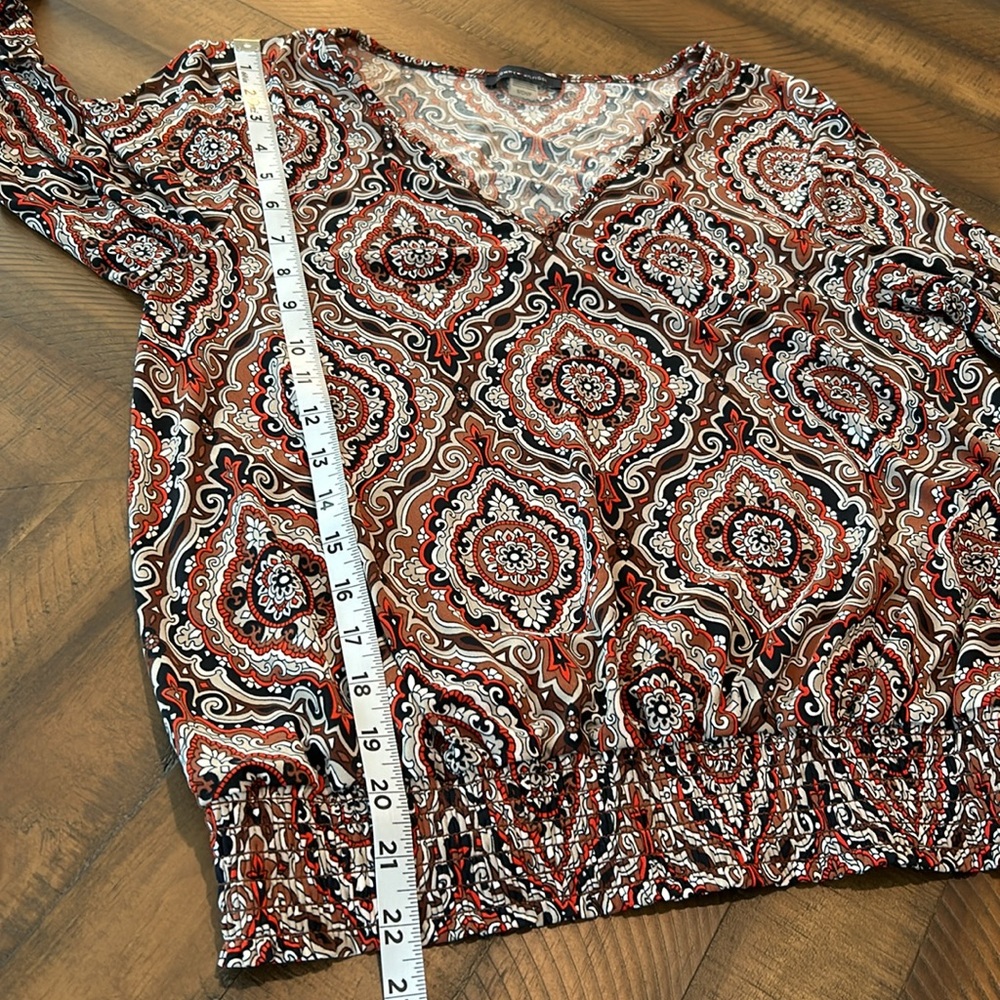 Tommy Hilfiger Women’s Long Sleeve Blouse.  Size Small - Picture 9 of 11